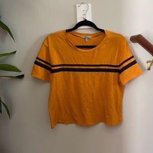 mustard yellow top
